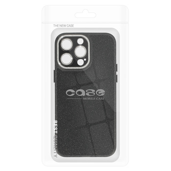 Liquid Glitter Camera Case do Iphone 13 Pro Max czarny