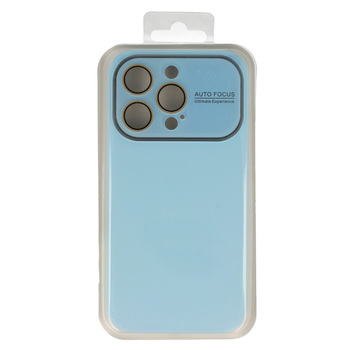 Soft Silicone Lens Case do Iphone 13 Pro jasnoniebieski