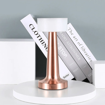 Lampka nocna WDL-01 bezprzewodowa różowe złoto