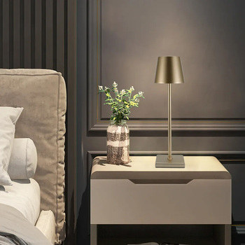 Lampka nocna WDL-02 bezprzewodowa złota