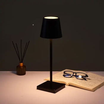 Lampka nocna WDL-02 bezprzewodowa czarna