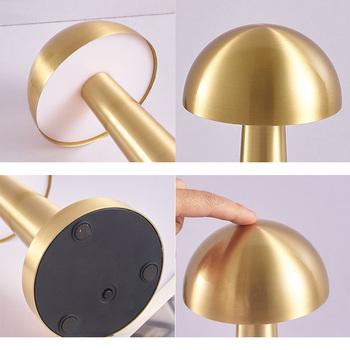 Lampka nocna WDL-04 bezprzewodowa złota