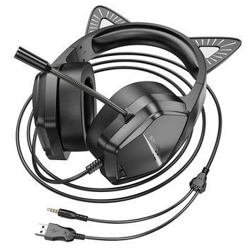 Borofone Headphones BO106 Cute Cat Ear gaming phantom cat
