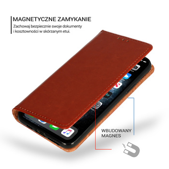 Book Special Case for SAMSUNG GALAXY A05 BROWN