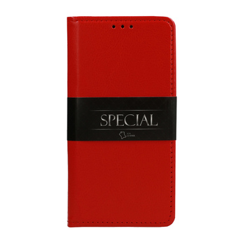 Kabura pozioma BOOK SPECIAL do SAMSUNG GALAXY S24 PLUS CZERWONA