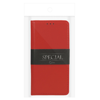 Kabura pozioma BOOK SPECIAL do SAMSUNG GALAXY S24 PLUS CZERWONA