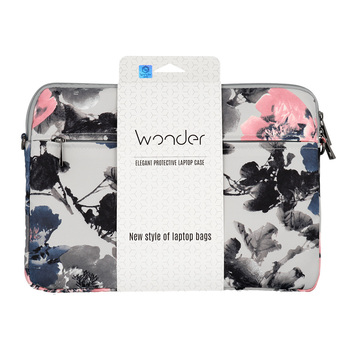 Wonder Sleeve Laptop 13-14 inches peonies