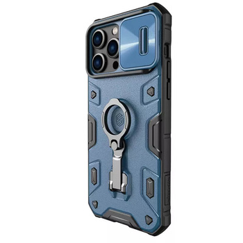 Etui Nillkin CamShield Armor Pro do Iphone 14 Pro niebieski