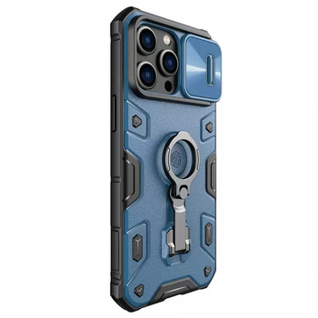 Etui Nillkin CamShield Armor Pro do Iphone 14 Pro niebieski