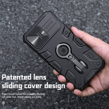 Etui Nillkin CamShield Armor Pro Magnetic do Iphone 14 Pro niebieski