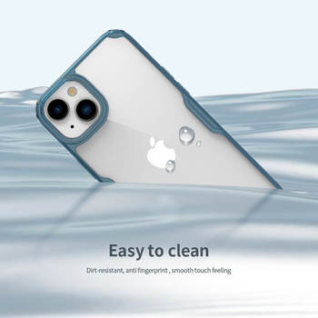 Etui Nillkin Nature Pro TPU do Iphone 15 Plus przezroczysto-niebieski