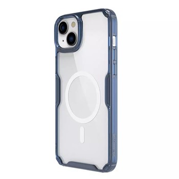 Etui Nillkin Nature Pro Magnetic TPU do Iphone 15 Plus przezroczysto-niebieski