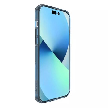 Etui Nillkin Nature Pro Magnetic TPU do Iphone 15 Plus przezroczysto-niebieski