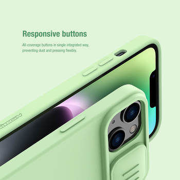 Nillkin CamShield Silky Silicone Case for Iphone 14 Plus black