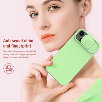 Nillkin CamShield Silky Silicone Case for Iphone 14 Plus black
