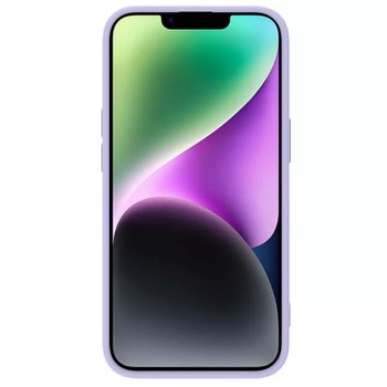 Nillkin CamShield Silky Silicone Case for Iphone 15 Plus purple