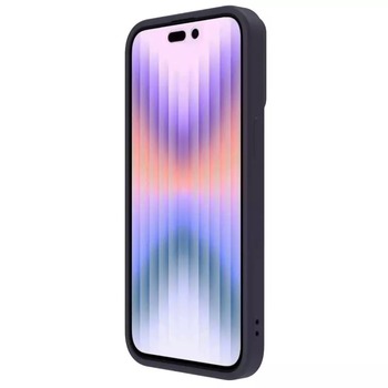 Etui Nillkin CamShield Silky Silicone do Iphone 15 Pro Max ciemnofioletowy