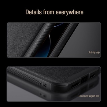 Etui Nillkin CamShield S Leather do Iphone 14 Pro Max czarny