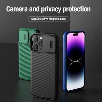 Etui Nillkin CamShield Pro Magnetic do Iphone 15 Pro Max zielony