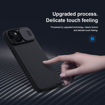 Nillkin CamShield Pro PC+TPU Case for Iphone 15 Plus blue