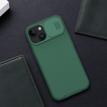 Nillkin CamShield Pro PC+TPU Case for Iphone 15 Plus green