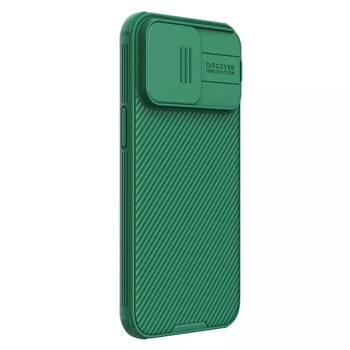 Etui Nillkin CamShield Pro PC+TPU do Iphone 15 Pro zielony