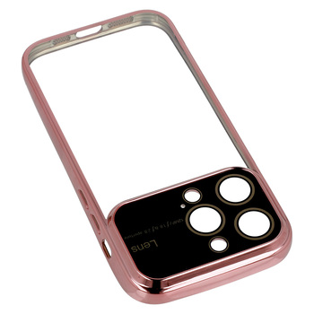 Electro Lens Case for Iphone 13 Pro Rose gold
