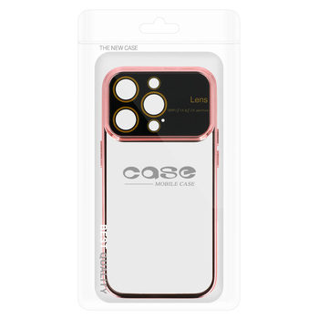Electro Lens Case do Iphone 14 Pro Jasnoróżowy