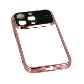 Electro Lens Case do Samsung Galaxy A13 4G Jasnoróżowy