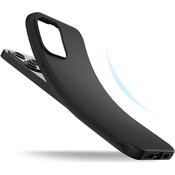 Back Case MATT do IPHONE 15 PRO MAX Czarny