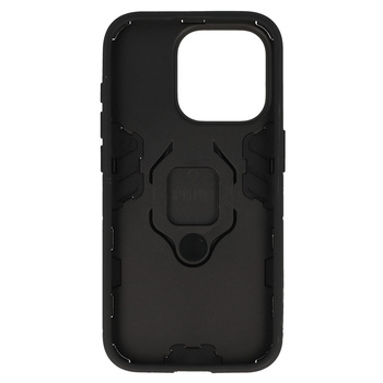 Ring Armor Case for Iphone 15 Pro Black