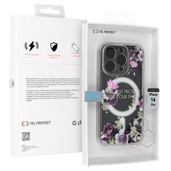 Tel Protect Flower Magsafe do Iphone 14 wzór 7