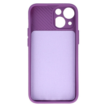 Camshield Soft do Iphone 15 Fioletowy