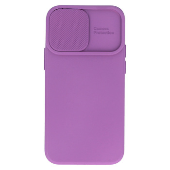 Camshield Soft do Iphone 15 Fioletowy