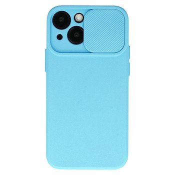 Camshield Soft do Iphone 15 Plus Jasnoniebieski