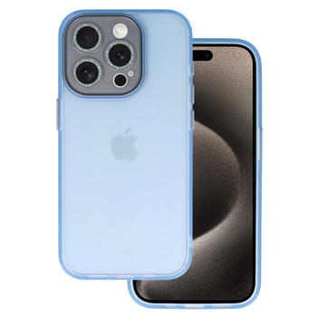 AG Matte Series Case do Iphone 15 Plus jasnoniebieski