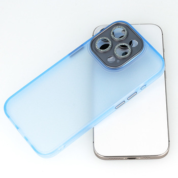 AG Matte Series Case do Iphone 15 Plus jasnoniebieski