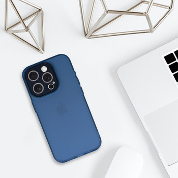 AG Matte Series Case for Iphone 15 Plus blue