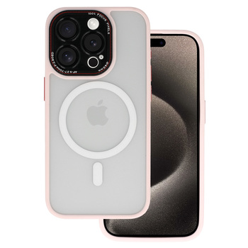 LK Magsafe Case do Iphone 15 Plus jasnoróżowy