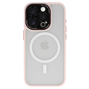 LK Magsafe Case do Iphone 15 Plus jasnoróżowy