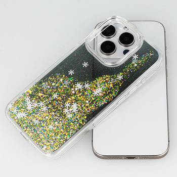Snowflake Series Case for Iphone 15 Plus black
