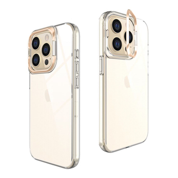 Transparent TPU Case do Iphone 15 Plus złoty