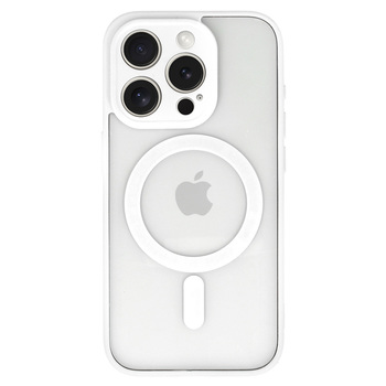 Acrylic Color Magsafe Case for Iphone 12 Pro white