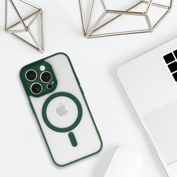 Acrylic Color Magsafe Case for Iphone 12 Pro Max green