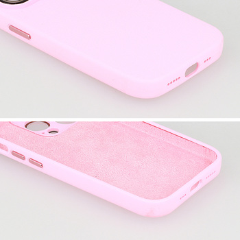 Tel Protect Lichi Soft Case do Iphone 12 jasnoróżowy