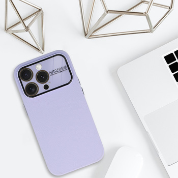 Tel Protect Lichi Soft Case for Iphone 13 Pro light purple
