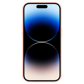 Tel Protect Kickstand case + szkło na aparat (lens) do Iphone 14 Pro Max jasnoróżowy