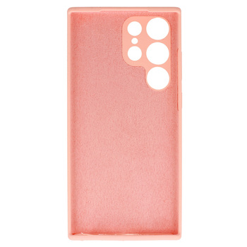 Silicone Lite Case do Samsung Galaxy S23 Ultra brzoskwiniowy