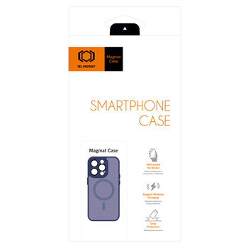 Tel Protect Magmat Case do Iphone 14 Granatowy