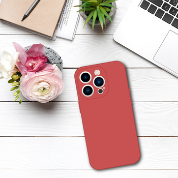 Tel Protect Silicone Premium do Iphone 12 koralowy